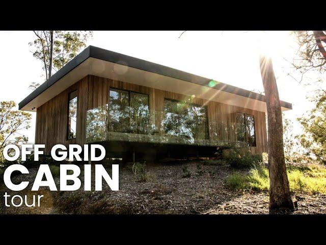 Ultra Modern Off Grid Cabin in Australia | Eco House Tour | Ep 20