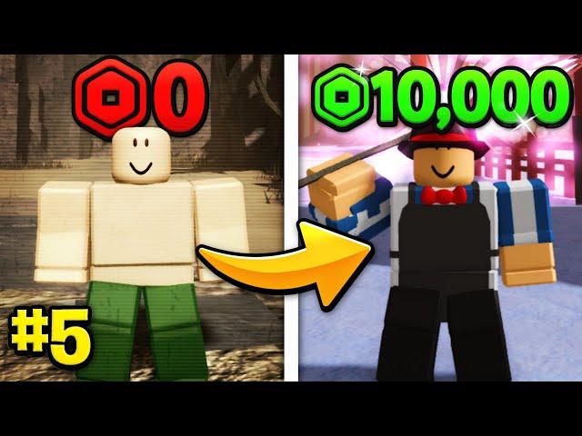 Noob To Godly With $10,000 Robux #5 Dungeon Quest