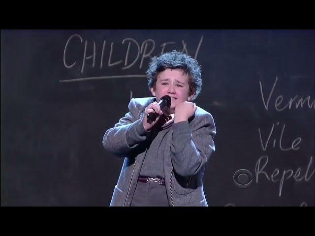 Revolting Children - Matilda the Musical Broadway (2013) [Late Show with David Letterman]