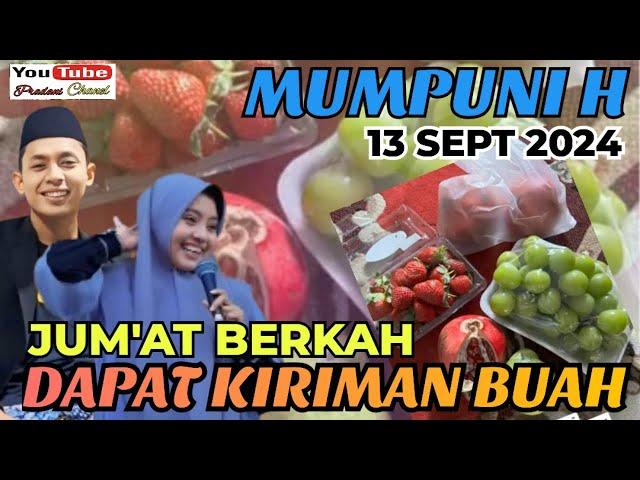 JUM'AT BERKAH DAPAT KIRIMAN BUAH KUMPLIT SAKING IBU MORO SEPUH