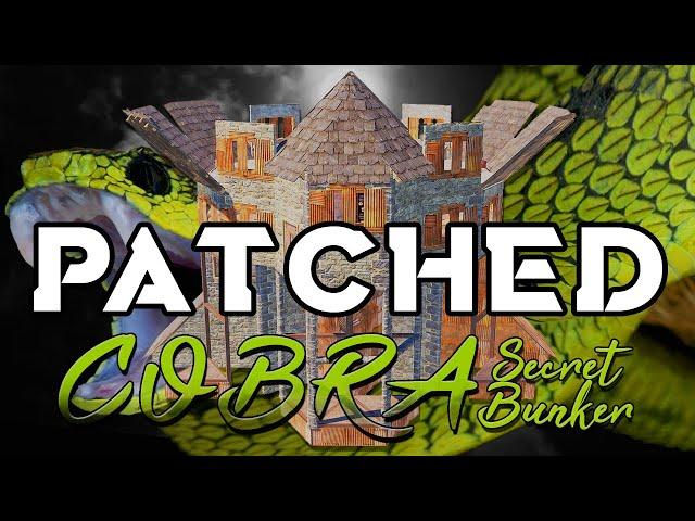COBRA 2x1 • Secret Bunker • Wide Gap • Solo/Duo/Trio Base • RUST