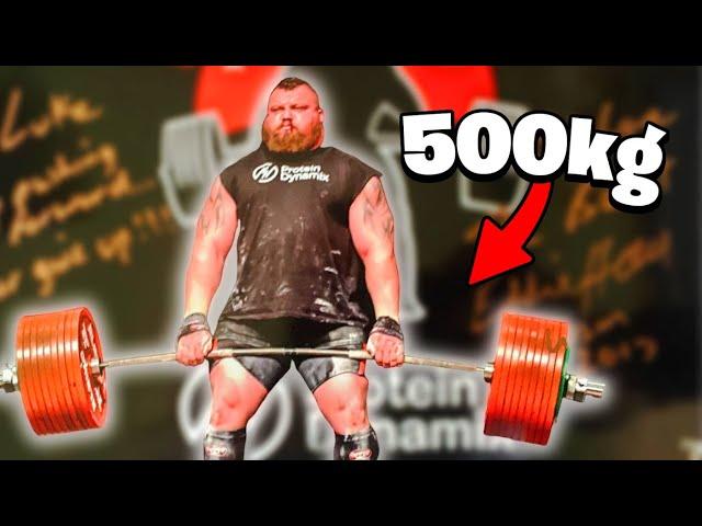 1102lb / 500kg Deadlift World Record ft Eddie Hall