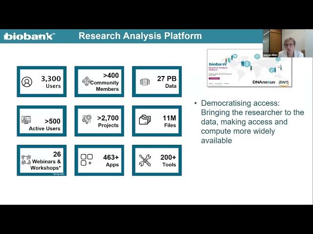 Principles of design for UK Biobank and implications for its use - UK DRI Biobank Webinar