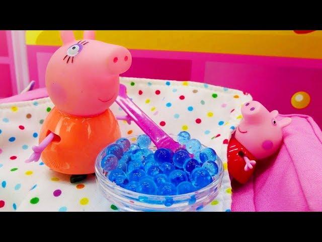 Peppa Pig is sick! Videos for kids with toys