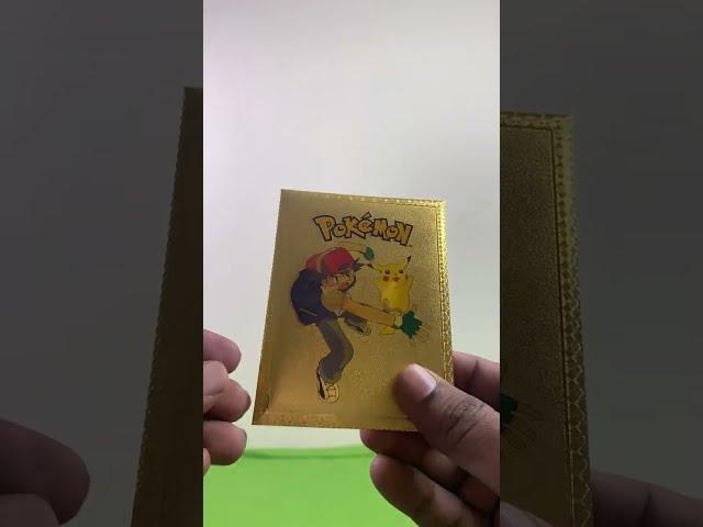 unboxing of golden Pokémon