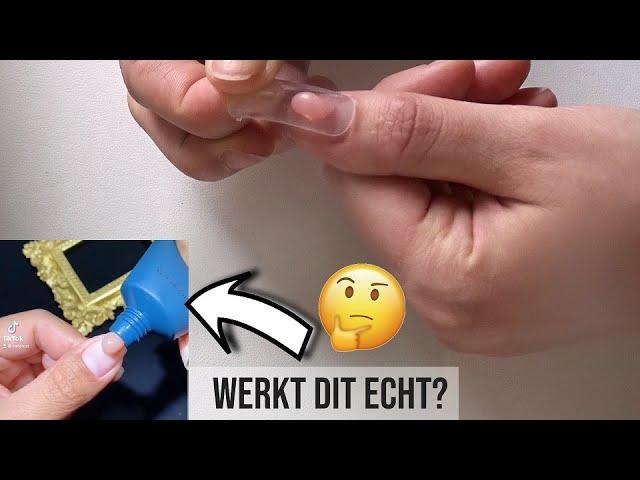 VIRAL TIKTOK NIEUWE TECHNIEK VAN POLYGEL/ACRYLGEL AANBRENGEN - WERKT DIT ECHT 