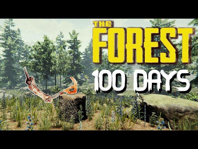 I Survived 100 Days In The Forest and Here's What Happened