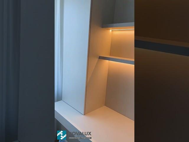 Новый проект от NOVALUX. Мебель для детской комнаты.