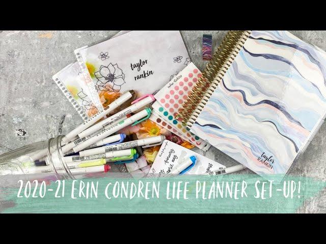 2020-21 EC LIFE PLANNER SET-UP! | #erincondren | tattooed teacher plans