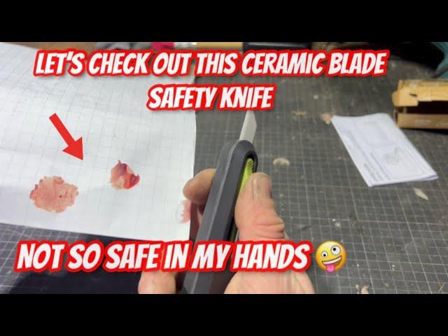 The slice ceramic blade safety knife!! Is it any good In the right hands??