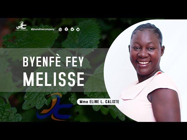 Byenfè Fey Melisse nan vi nou / les bienfaits de la feuille de melisse