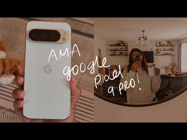 GOOGLE PIXEL 9 PRO BATTERY, CAMERA QUALITY, AND MORE | answering your questions!