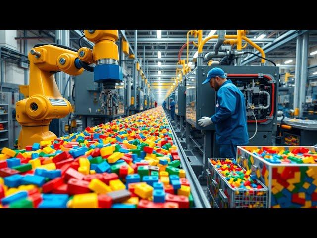 This is How Millions of LEGO Bricks Are Made in the Factory Every SECOND!