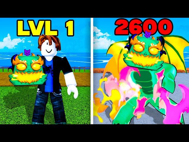 Noob to Max Level but my Blox Fruits are ALIVE!!