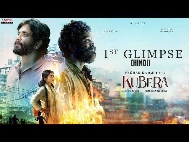 Kubera Glimpse (Hindi) | Dhanush, Nagarjuna, Rashmika | Sekhar Kammula | Devi Sri Prasad