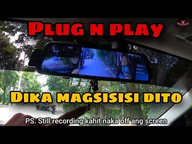 PLUG N PLAY NA DASHCAM PARA SA SAFETY MO SA KALSADA