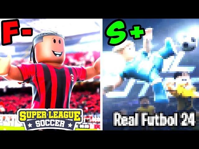 Ranking the BEST and WORST Soccer Games on Roblox