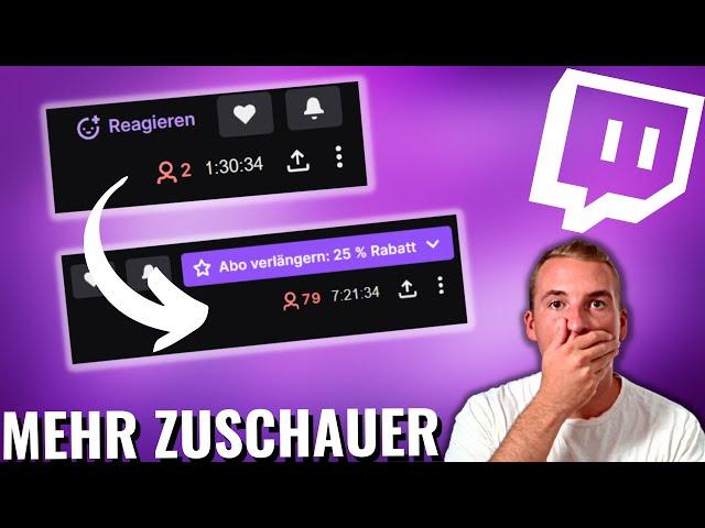 Mehr Zuschauer auf Twitch bekommen I (German/2023)