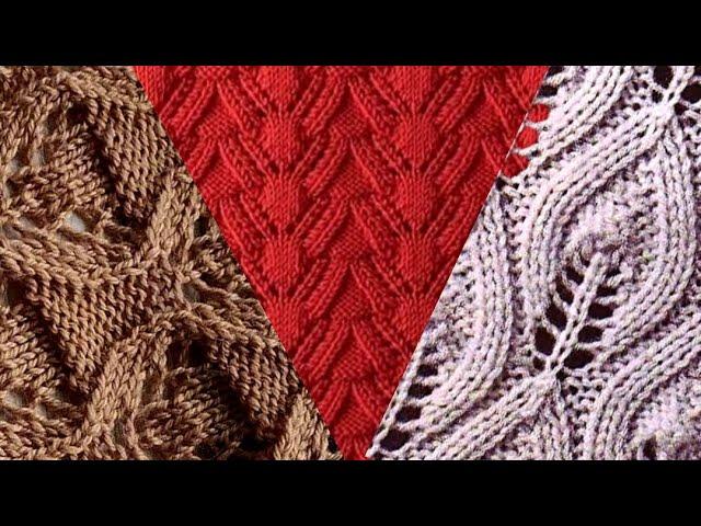 Схемы: 11СУПЕРСКИЕ УЗОРЫ ДЛЯ ВЯЗАНИЯ СПИЦАМИ. Patterns: SUPER PATTERNS FOR KNITTING.