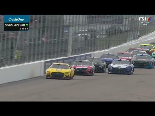 OVERTIME FINISH - FINISH OF 2022 ENJOY ILLINOIS 300 NASCAR CUP SERIES AT GATEWAY