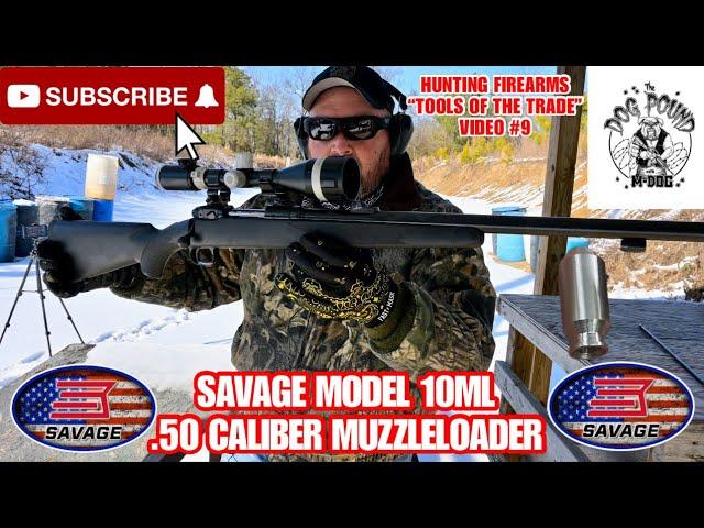 SAVAGE ARMS MODEL 10ML REVIEW! SMOKELESS 50 CALIBER MUZZLELOADER!