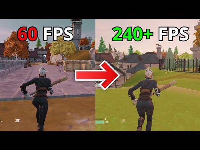 How To More FPS & Get Less Input Delay! - Chapter 5 Season 3