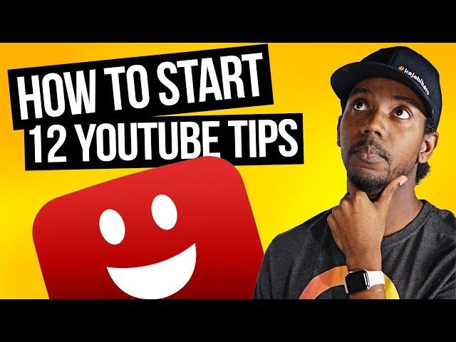 HOW TO GET STARTED ON YOUTUBE: 12 TIPS FOR SMALL YOUTUBERS