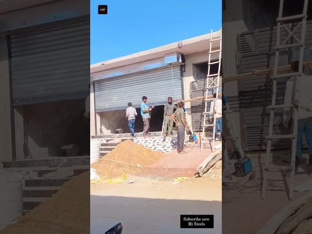Automatic Remote Control Rolling Shutter | Width 19 Feet × Height 10 Feet | Manufacture At Mi Steels