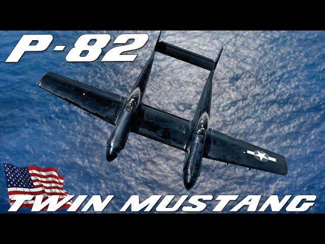 The Twin Mustang | When North American Merged Two P-51 Mustang | P-82 Aircraft | Weird Wings History
