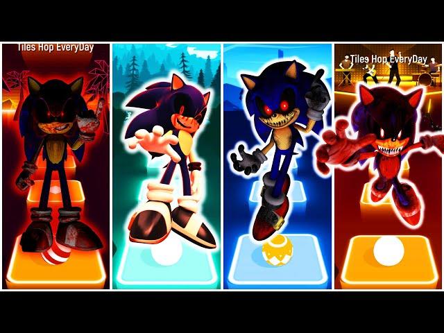 Sonic EXE VS Sonic EXE VS Sonic EXE VS Sonic EXE  | DING DONG HIDE AND SEEK | Tiles Hop EDM Rush