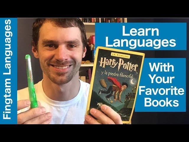 4 steps to learning a language with books