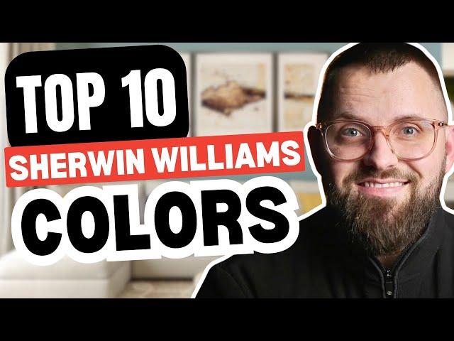 Top 10 Sherwin Williams Colors for EVERY Room in Your Home