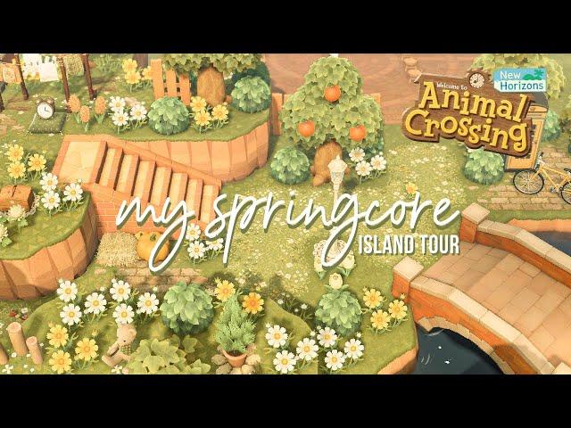 Touring my finished Springcore Island! // Animal Crossing New Horizons