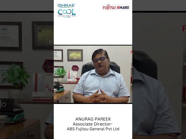 Decarbonizing India: Insights from Mr. Anurag Pareek  at ISHRAE CoOL Conclave