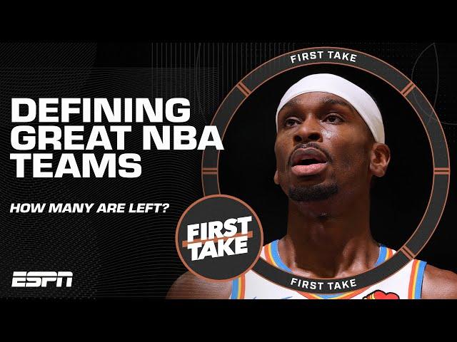 Kendrick Perkins believes "OKC is one of the GREATEST defensive teams EVER"  | First Take