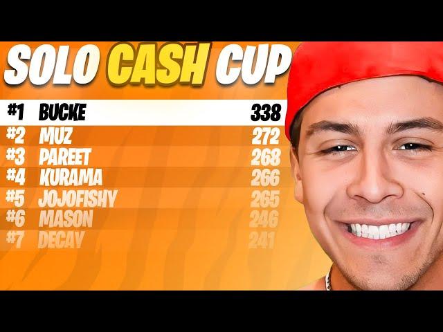 BuckeFPS *DESTROYS* PROS In Solo Cash Cup  ( PETERBOT KILLED)