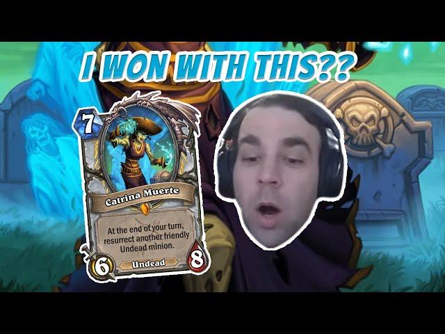 My MOST Entertaining Run of the Meta Had Catrina Muerte???? - Hearthstone Arena