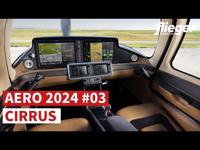 AERO 2024 live #3 - fliegermagazin bei Cirrus Aircraft