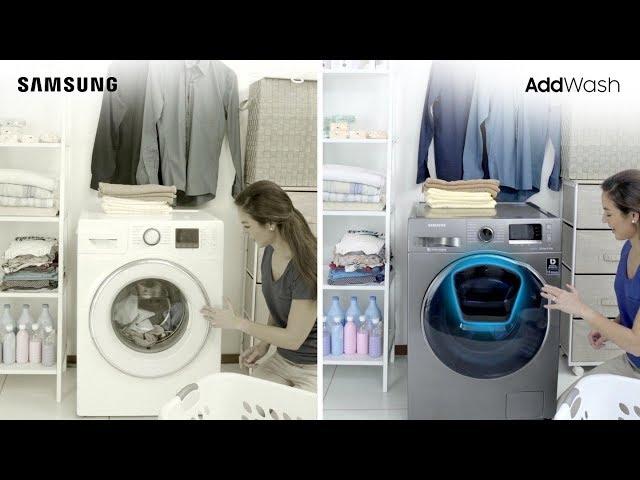 #AddFamilyTime with the Samsung AddWash Washing Machine