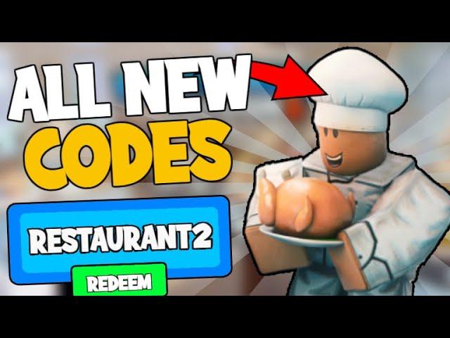 ALL RESTAURANT TYCOON 2 CODES! (March 2023) | ROBLOX Codes *SECRET/WORKING*