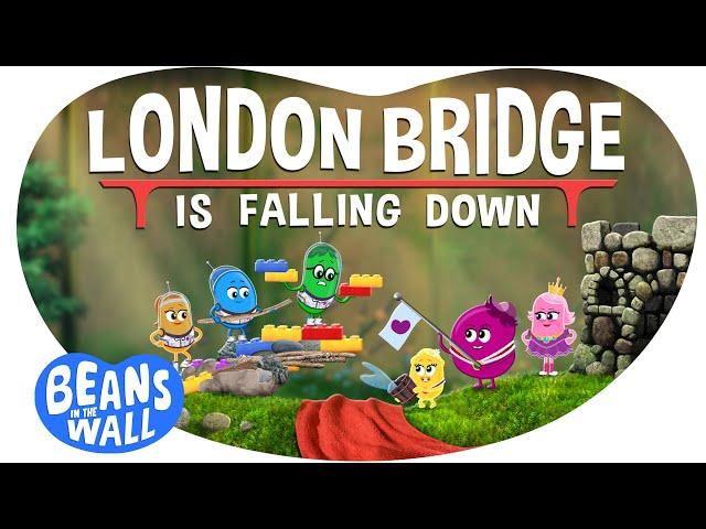 London Bridge is Falling Down | Kids Songs | Beans in the Wall