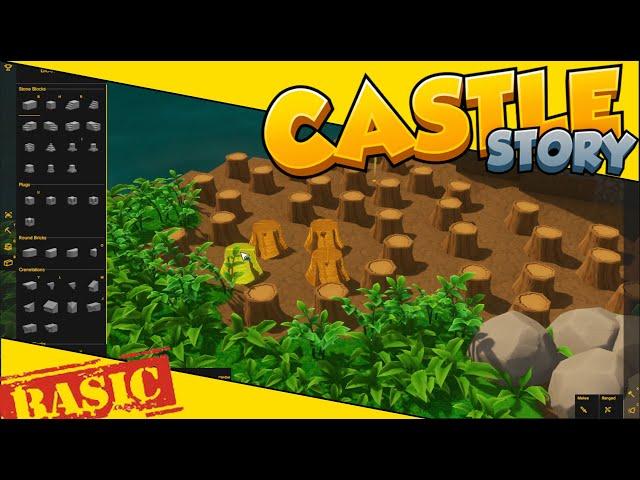 How to Remove Stumps in Castle Story?