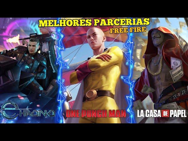 AS 10 MELHORES PARCERIAS DO FREE FIRE