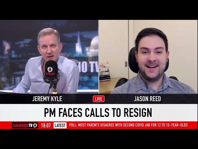 Jeremy Kyle's talkRADIO Drivetime Show: 'The World According To Jason Reed'