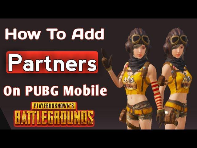 Hidden Trick How To Make Partner With Synergy In PUBG Mobile