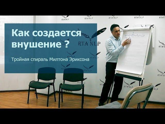 Тройная спираль Милтона Эриксона. Фрагмент курса НЛП-Практик