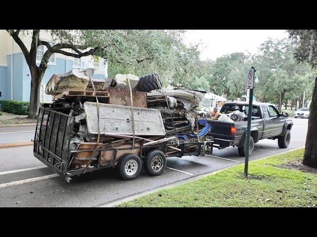 Preparing For Hurricane Milton To Make Florida Landfall- Storm Planning & Staying Put In Celebration