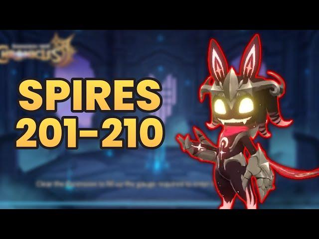 SPIRES OF ASCENSION FLOOR 201-210 Guide - Summoners War Chronicles