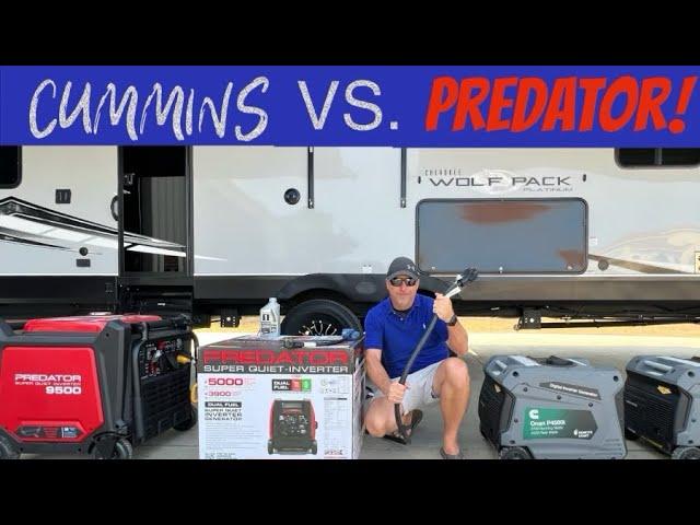 Predator 5000 VS Cummins 4500 Generator Load Test! #harborfreight