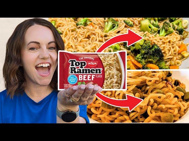 Next level RAMEN noodles!! 2 easy ways to upgrade your Ramen!